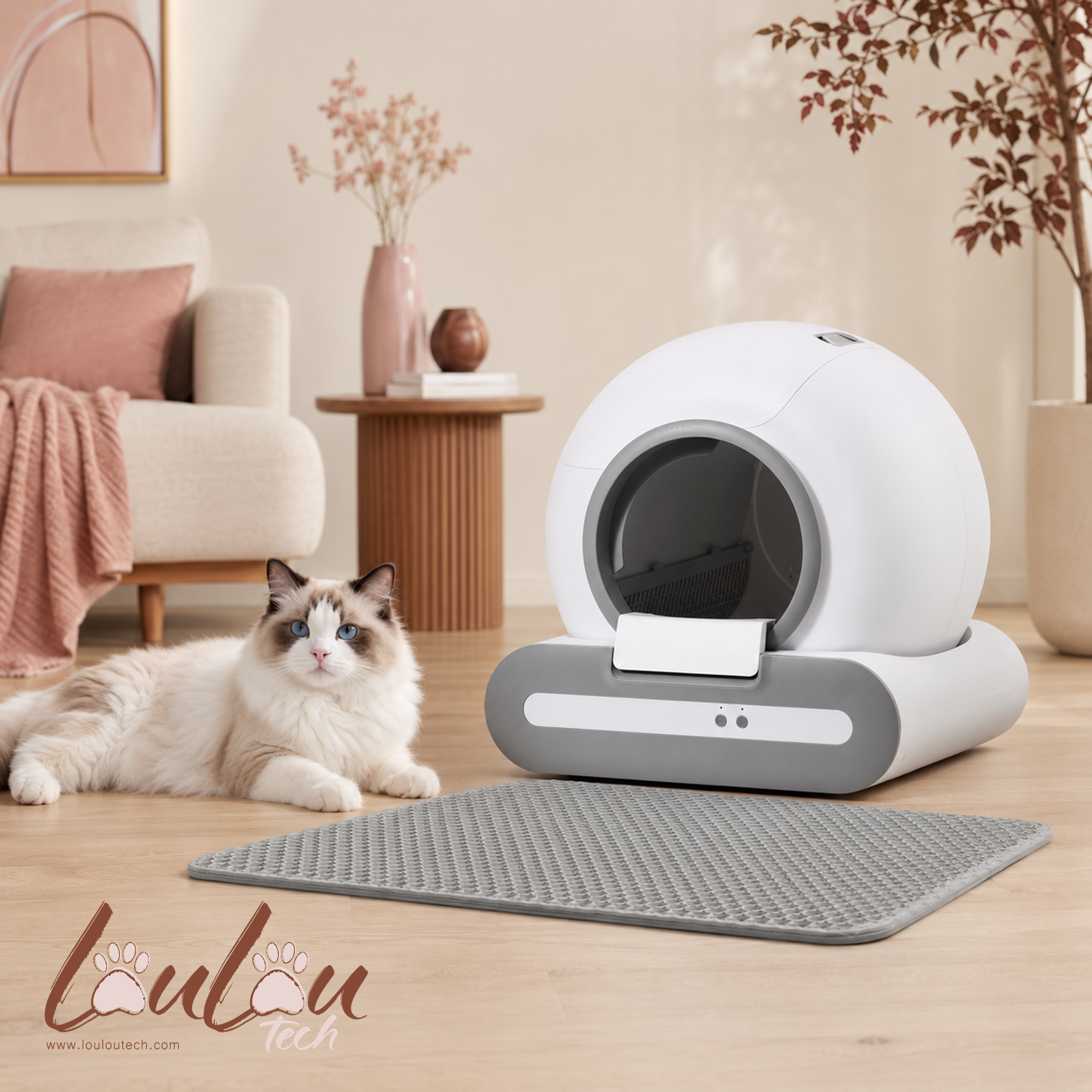 Maison de Toilette Intelligente et Autonettoyante DOEL T25 avec Contrôle par Application