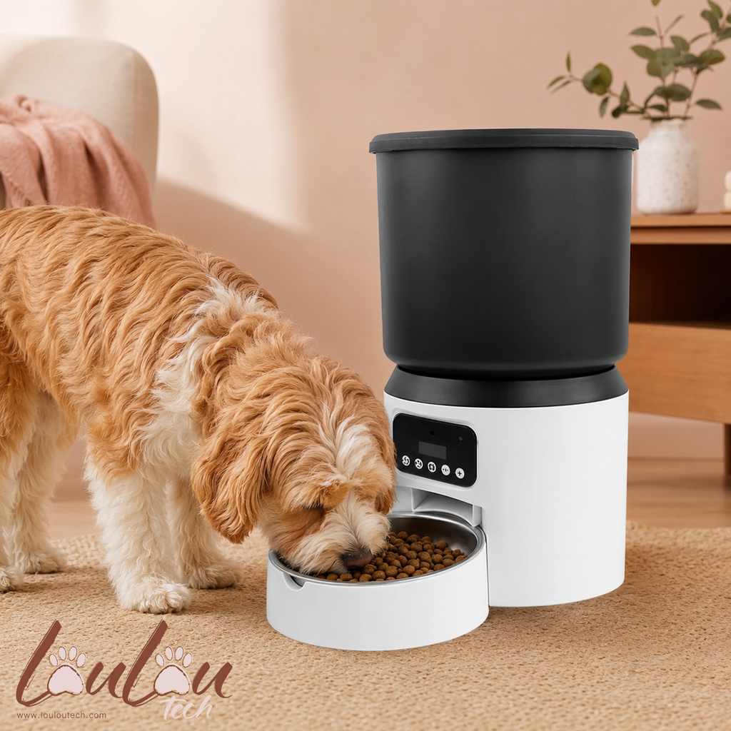 Distributeur automatique 4 L avec caméra pour chats et chiens