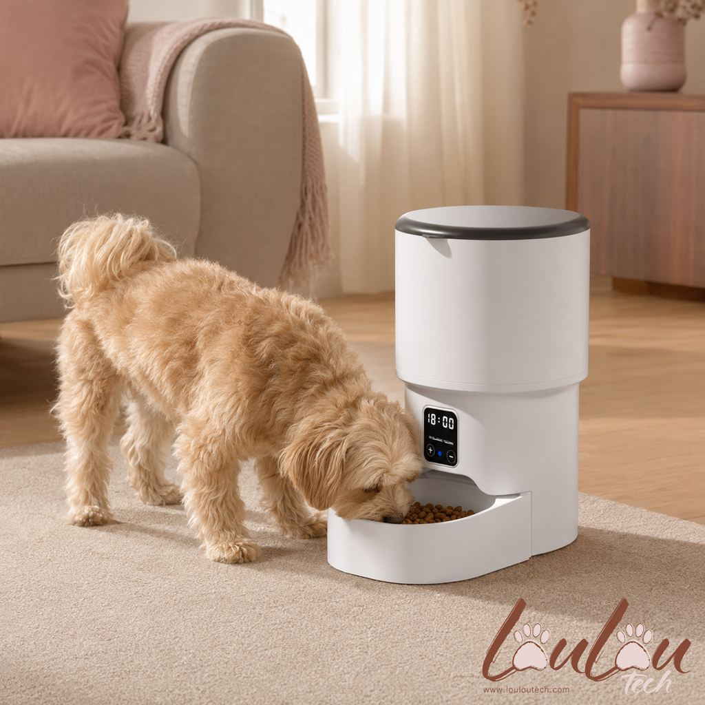 Distributeur automatique de croquettes Wi-Fi 4 L